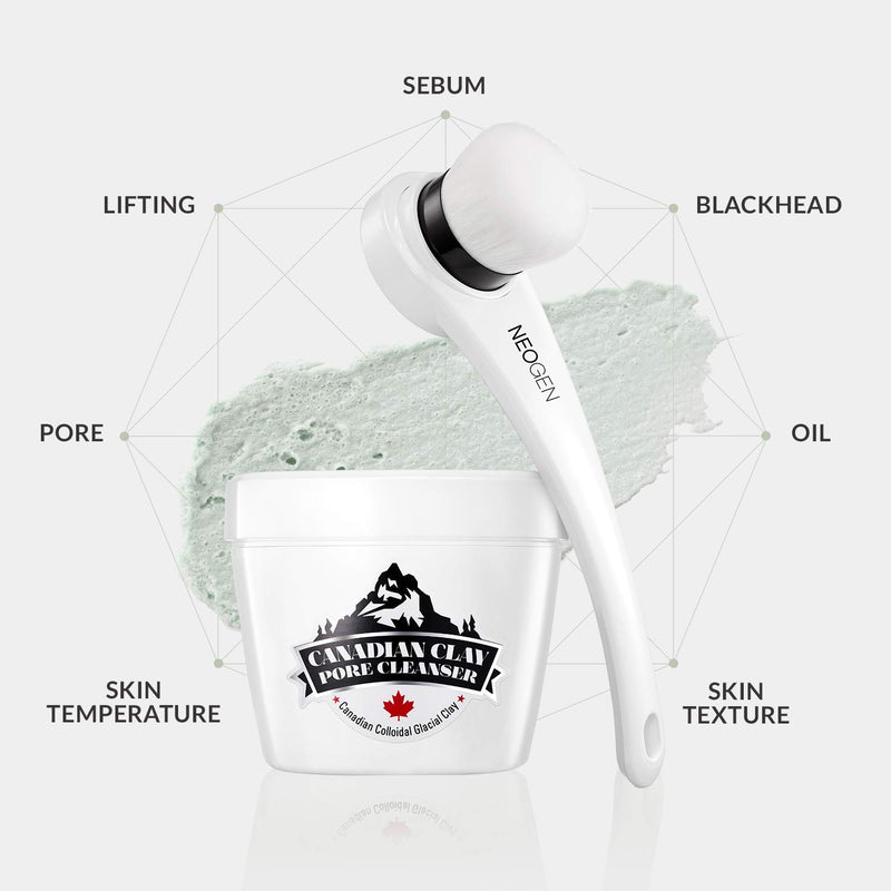 NEOGEN Code9 Glacial Magic Pore Mask With Brush (Special Kit) 120g / 4.24oz [Ship from US]