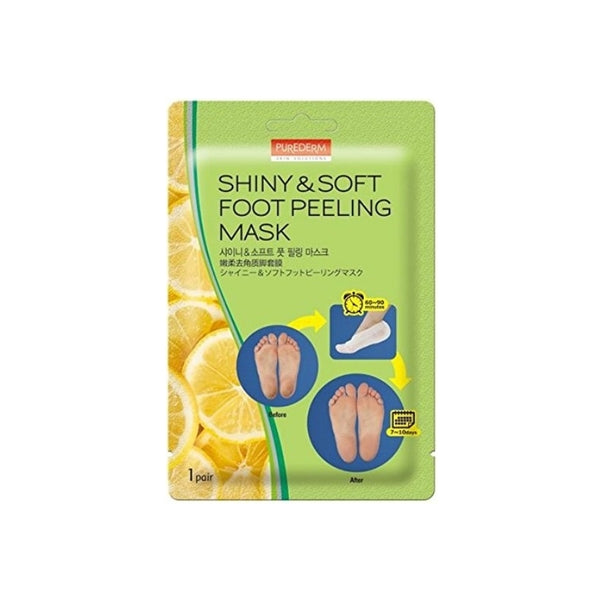 PUREDERM Shiny & Soft Foot Peeling Mask